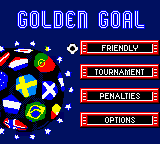 Golden Goal Title Screen